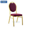 High Quality Hotel Restaurant Party Wedding Event Furniture Golden Hotel Banquet Chair