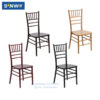 Gold Steel Resin Chiavari Chair For Wedding
