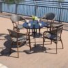 garden furniture patio furniture outdoor furniture outdoor dining set outdoor chairs patio chairs outdoor dining chairs outdoor table and chairs outdoor table garden table and chairs patio dining sets teak wood chair Aluminium Chair WaterproofFurniture Outdoor Dining