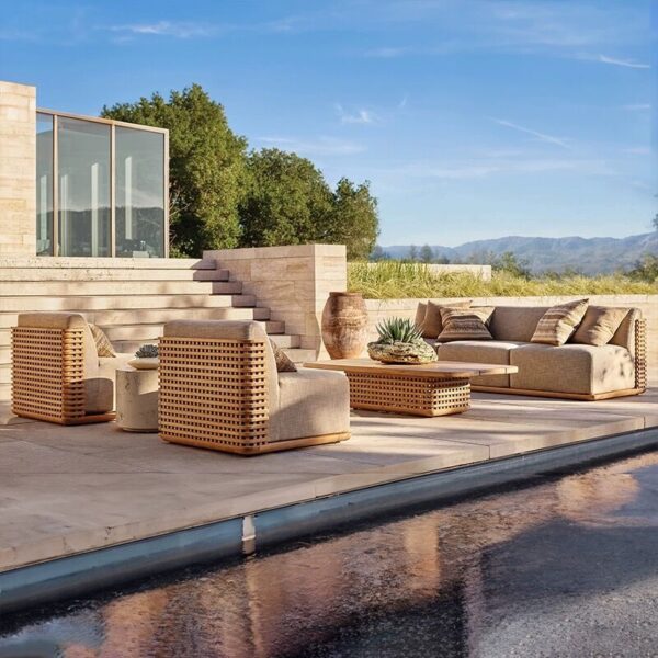 Factory Direct Sale Outdoor Teak Furniture Garden Sessions Sofas Contemporary Courtyard Patio Furniture Sofa Set garden furniture patio furniture outdoor furniture Garden Sofa Sets outdoor sectional outdoor sofa garden sofa wicker patio furniture patio furniture outdoor furniture outdoor patio furniture patio sectional garden sofa set outdoor seating outdoor sofa set outdoor corner sofa