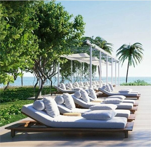 poolside sun lounger outdoor furniture factory