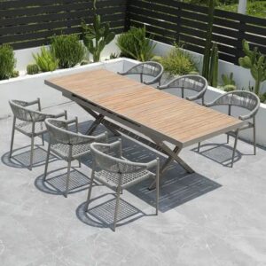 garden furniture patio furniture outdoor furniture outdoor dining set outdoor chairs patio chairs outdoor dining chairs outdoor table and chairs outdoor table garden table and chairs patio dining sets teak wood chair Aluminium Chair WaterproofFurniture Outdoor Dining