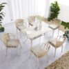 garden Chairs Outdoor Furniture Stackable Outdoor Patio Garden Furniture garden furniture patio furniture outdoor furniture outdoor dining set outdoor chairs patio chairs outdoor dining chairs outdoor table and chairs outdoor table garden table and chairs patio dining sets teak wood chair Aluminium Chair WaterproofFurniture Outdoor Dining