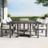 garden furniture patio furniture outdoor furniture outdoor dining set outdoor chairs patio chairs outdoor dining chairs outdoor table and chairs outdoor table garden table and chairs patio dining sets teak wood chair Aluminium Chair Waterproof Furniture Outdoor Dining