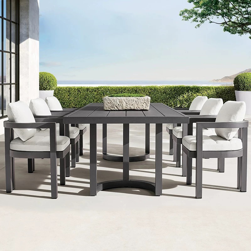 garden furniture patio furniture outdoor furniture outdoor dining set outdoor chairs patio chairs outdoor dining chairs outdoor table and chairs outdoor table garden table and chairs patio dining sets teak wood chair Aluminium Chair Waterproof Furniture Outdoor Dining