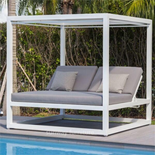 hotel outdoor furniture manufacturer resort daybed furniture