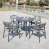 garden furniture patio furniture outdoor furniture outdoor dining set outdoor chairs patio chairs outdoor dining chairs outdoor table and chairs outdoor table garden table and chairs patio dining sets teak wood chair Aluminium Chair WaterproofFurniture Outdoor Dining