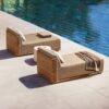 Modern design teak wood outdoor hotel furniture chaise lounge sunbed wooden swimming pool patio sun lounger ggarden furniture patio furniture outdoor furniture outdoor lounge chairs outdoor lounge outdoor chaise lounge pool chairs teak furniture wicker furniture sun lounger pool lounge chairs outdoor bench garden bench outdoor daybed outdoor lounge outdoor chaise lounge