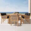 patio furniture outdoor furniture outdoor dining set outdoor chairs patio chairs outdoor dining chairs outdoor table and chairs outdoor table garden table and chairs patio dining sets teak wood chair Aluminium Chair WaterproofFurniture Outdoor Dining