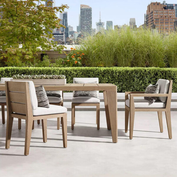 garden furniture patio furniture outdoor furniture outdoor dining set outdoor chairs patio chairs outdoor dining chairs outdoor table and chairs outdoor table garden table and chairs patio dining sets teak wood chair Aluminium Chair WaterproofFurniture Outdoor Dining