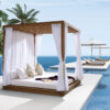poolside daybed supplier contract outdoor furniture manufacturer