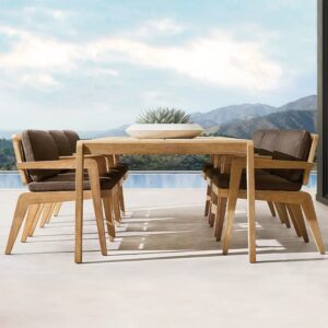 Garden dining set outdoor dining table and chairs furniture teak outdoor dining set garden furniture patio furniture outdoor furniture outdoor dining set outdoor chairs patio chairs outdoor dining chairs outdoor table and chairs outdoor table garden table and chairs patio dining sets teak wood chair Aluminium Chair WaterproofFurniture Outdoor Dining