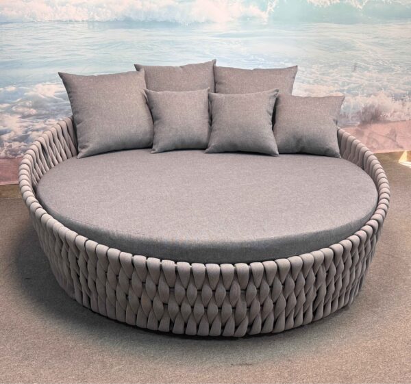 High quality Hotel sun loungers UV-resistant patio pool side outdoor furniture luxury rope patio sun lounger chaise lounge garden furniture patio furniture outdoor furniture outdoor lounge chairs outdoor lounge outdoor chaise lounge pool chairs teak furniture wicker furniture sun lounger pool lounge chairs outdoor bench garden bench outdoor daybed outdoor lounge outdoor chaise lounge Pool Bed beach bed