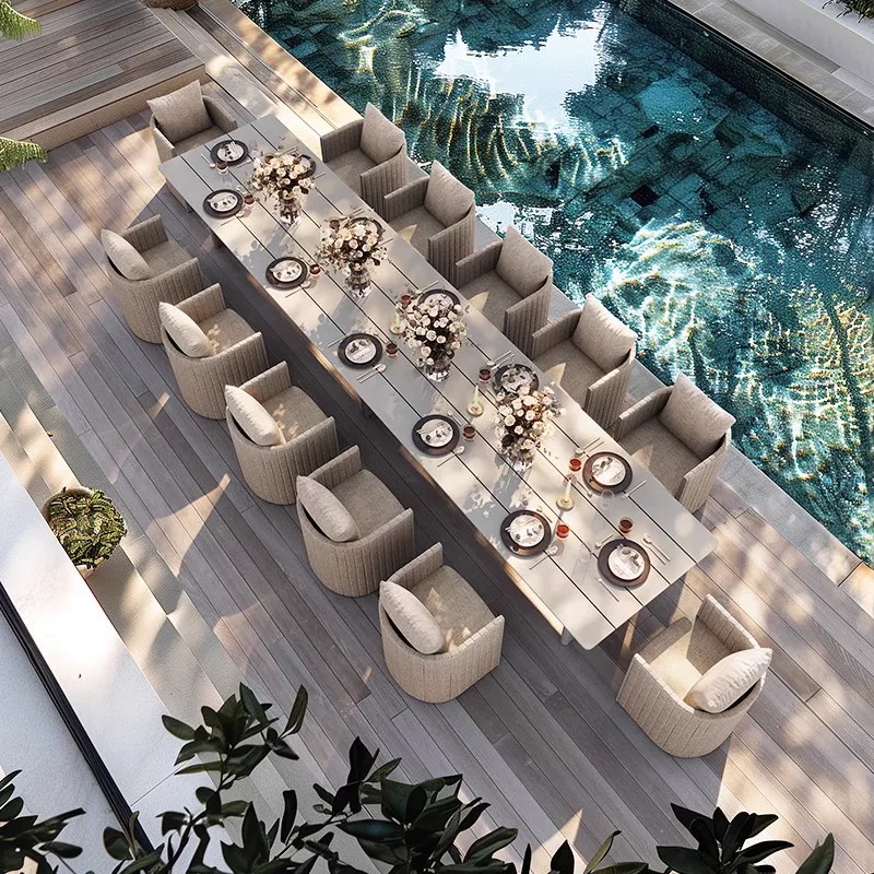 garden furniture patio furniture outdoor furniture outdoor dining set outdoor chairs patio chairs outdoor dining chairs outdoor table and chairs outdoor table garden table and chairs patio dining sets teak wood chair Aluminium Chair Waterproof Furniture Outdoor Dining