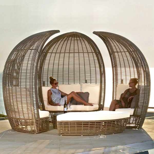 resort daybed furniture hospitality outdoor furniture manufacturer