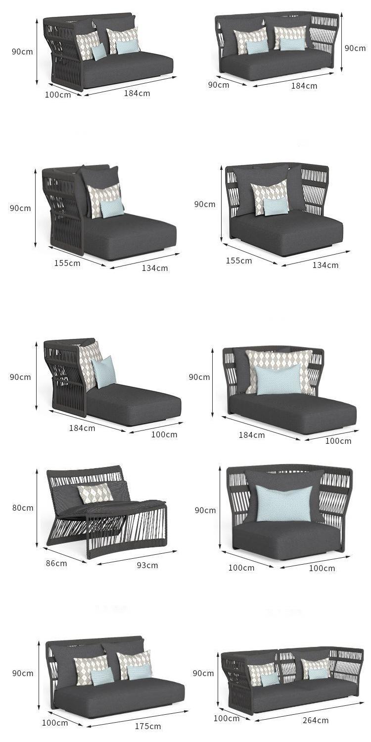 garden rope sofa set