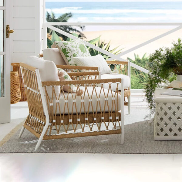 contract outdoor furniture manufacturer hotel outdoor sofa