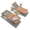 commercial outdoor furniture supplier pool lounge chair manufacturer