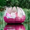 High Quality PE Rattan Garden Sun Lounger Outdoor Waterproof Leisure Sun Lounger Sofa garden furniture patio furniture outdoor furniture outdoor lounge chairs outdoor lounge outdoor chaise lounge pool chairs teak furniture wicker furniture sun lounger pool lounge chairs outdoor bench garden bench outdoor daybed outdoor lounge outdoor chaise lounge Pool Bed beach bed