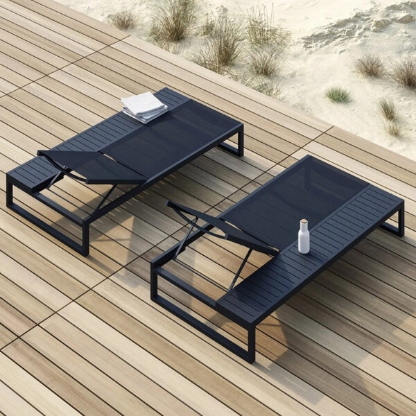 Textilene mesh aluminum sun lounge outdoor furniture swimming pool high quality lounge chairs garden furniture patio furniture outdoor furniture outdoor lounge chairs outdoor lounge outdoor chaise lounge pool chairs teak furniture wicker furniture sun lounger pool lounge chairs outdoor bench garden bench outdoor daybed outdoor lounge outdoor chaise lounge Pool Bed beach bed