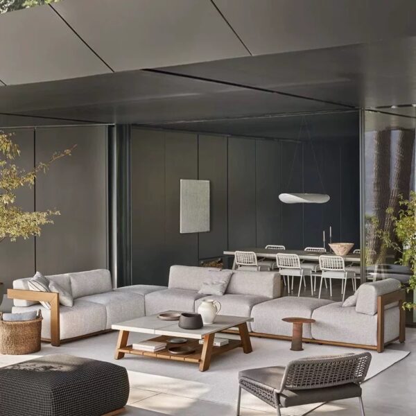 Luxury Modern Aesthetic Appeal Deep Seating Wood Outdoor Furniture Teak Sofa Sets garden furniture patio furniture outdoor furniture Garden Sofa Sets outdoor sectional outdoor sofa garden sofa wicker patio furniture patio furniture outdoor furniture outdoor patio furniture patio sectional garden sofa set outdoor seating outdoor sofa set outdoor corner sofa teak wood sofa garden decor garden designer outdoor living outdoor designer Interior designer