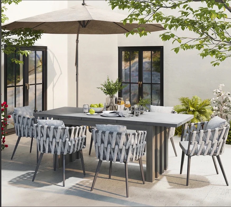 garden furniture patio furniture outdoor furniture outdoor dining set outdoor chairs patio chairs outdoor dining chairs outdoor table and chairs outdoor table garden table and chairs patio dining sets teak wood chair Aluminium Chair Waterproof Furniture Outdoor Dining
