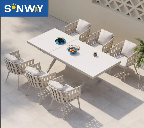 garden furniture patio furniture outdoor furniture outdoor dining set outdoor chairs patio chairs outdoor dining chairs outdoor table and chairs outdoor table garden table and chairs patio dining sets teak wood chair Aluminium Chair Waterproof Furniture Outdoor Dining