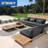 Modern Solid Wood Furniture Cushions Sofa Set Living Room Garden Patio Hotel Sectional Outdoor Sofa Hall Apartment Warehouse Use garden furniture patio furniture outdoor furniture Garden Sofa Sets outdoor sectional outdoor sofa garden sofa wicker patio furniture patio furniture outdoor furniture outdoor patio furniture patio sectional garden sofa set outdoor seating outdoor sofa set outdoor corner sofa teak wood sofa garden decor garden designer outdoor living outdoor designer Interior designer