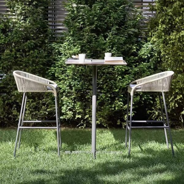 Modern Hotel Furniture Outdoor Aluminum Bar Stools High Rope Chair outdoor furniture patio furniture garden furniture outdoor dining set outdoor chairs outdoor dining table patio chairs outdoor dining chairs outdoor table and chairs outdoor bar stools garden table and chairs patio dining sets garden chairs outdoor bar table wicker bar stools bar table set garden stool outdoor stools outdoor bar set