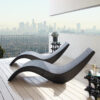 Rattan Aluminum Frame Outdoor Sunbed Patio Garden Sun Loungers Hotel Pool Sun Beds Outdoor Furniture garden furniture patio furniture outdoor furniture outdoor lounge chairs outdoor lounge outdoor chaise lounge pool chairs teak furniture wicker furniture sun lounger pool lounge chairs outdoor bench garden bench outdoor daybed outdoor lounge outdoor chaise lounge Pool Bed beach bed