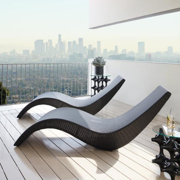 Rattan Aluminum Frame Outdoor Sunbed Patio Garden Sun Loungers Hotel Pool Sun Beds Outdoor Furniture garden furniture patio furniture outdoor furniture outdoor lounge chairs outdoor lounge outdoor chaise lounge pool chairs teak furniture wicker furniture sun lounger pool lounge chairs outdoor bench garden bench outdoor daybed outdoor lounge outdoor chaise lounge Pool Bed beach bed