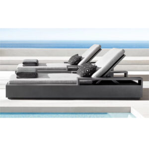 Outdoor Garden Furniture Set Patio Metal Aluminum Luxury Lounge Chaise garden furniture patio furniture outdoor furniture outdoor lounge chairs outdoor lounge outdoor chaise lounge pool chairs teak furniture wicker furniture sun lounger pool lounge chairs outdoor bench garden bench outdoor daybed outdoor lounge outdoor chaise lounge Pool Bed beach bed