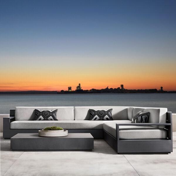 aluminum outdoor sofa for resort outdoor furniture factory outdoor sofa manufacturer custom outdoor sofa manufacturer