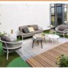 Modern Design Outdoor Garden Sofa Set Durable Comfortable with Hand-Woven Backrest Environmentally Friendly for Apartment Use garden furniture patio furniture outdoor furniture Garden Sofa Sets outdoor sectional outdoor sofa garden sofa wicker patio furniture patio furniture outdoor furniture outdoor patio furniture patio sectional garden sofa set outdoor seating outdoor sofa set outdoor corner sofa teak wood sofa garden decor garden designer outdoor living outdoor designer Interior designer
