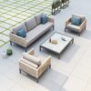 aluminum outdoor sofa set for villa outdoor furniture factory outdoor sofa manufacturer custom outdoor sofa manufacturer