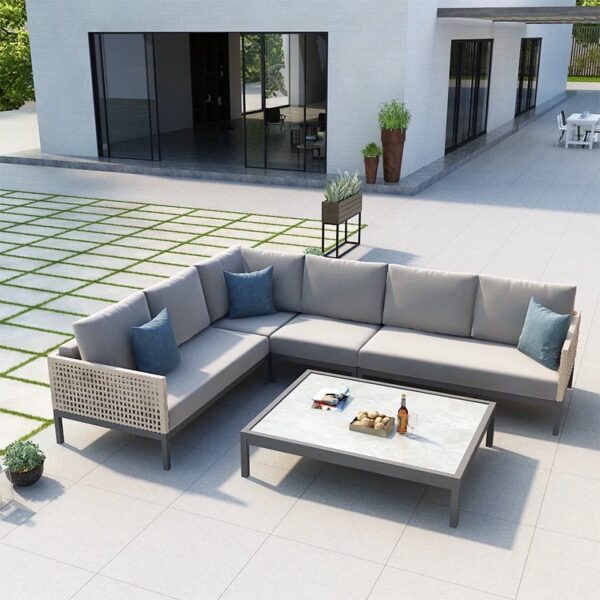 Popular L Shape Garden Wicker Sofa Outdoor Aluminum Sofa garden furniture patio furniture outdoor furniture Garden Sofa Sets outdoor sectional outdoor sofa garden sofa wicker patio furniture patio furniture outdoor furniture outdoor patio furniture patio sectional garden sofa set outdoor seating outdoor sofa set outdoor corner sofa teak wood sofa garden decor garden designer outdoor living outdoor designer Interior designer