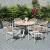 garden furniture patio furniture outdoor furniture outdoor dining set outdoor chairs patio chairs outdoor dining chairs outdoor table and chairs outdoor table garden table and chairs patio dining sets teak wood chair Aluminium Chair Waterproof Furniture Outdoor Dining
