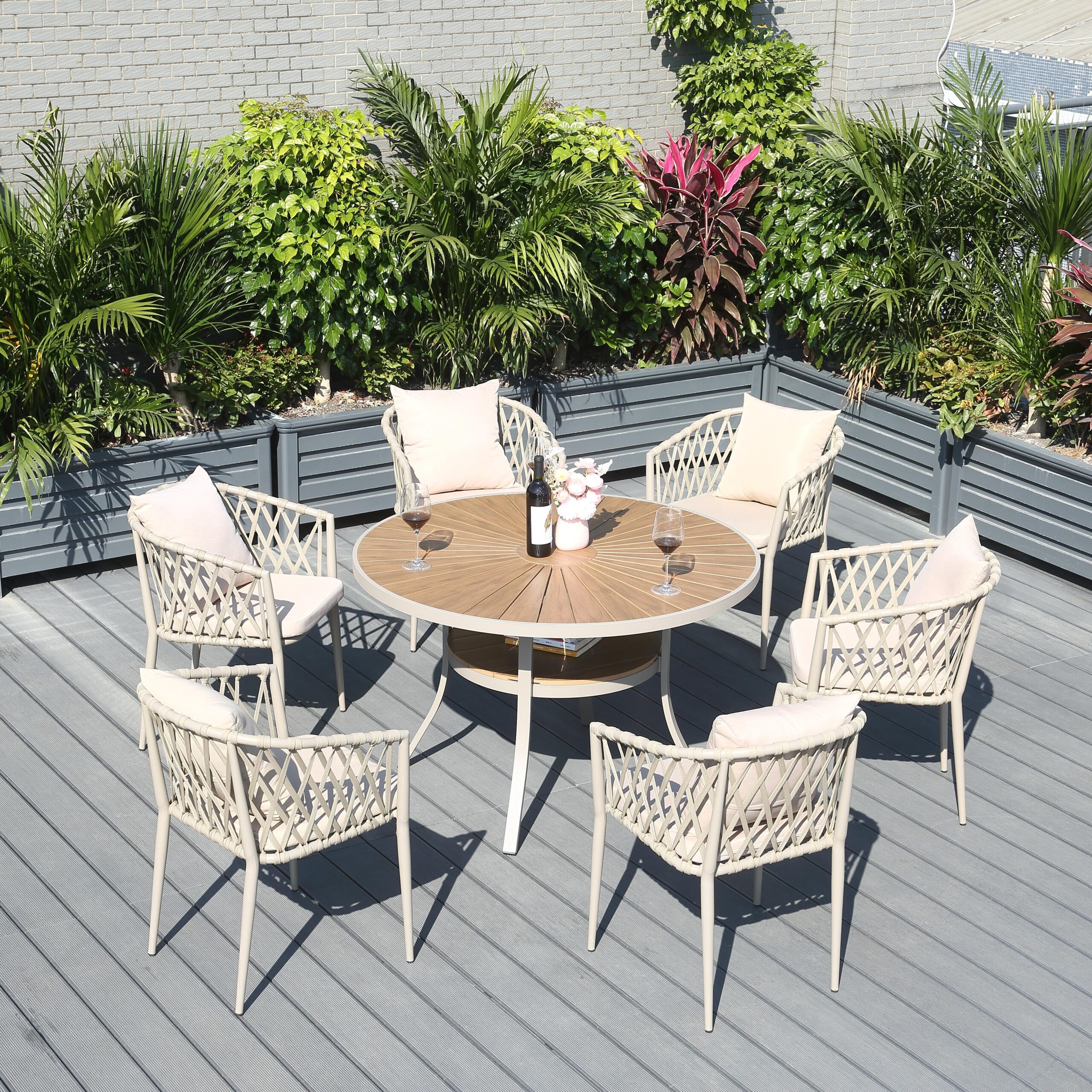garden furniture patio furniture outdoor furniture outdoor dining set outdoor chairs patio chairs outdoor dining chairs outdoor table and chairs outdoor table garden table and chairs patio dining sets teak wood chair Aluminium Chair Waterproof Furniture Outdoor Dining