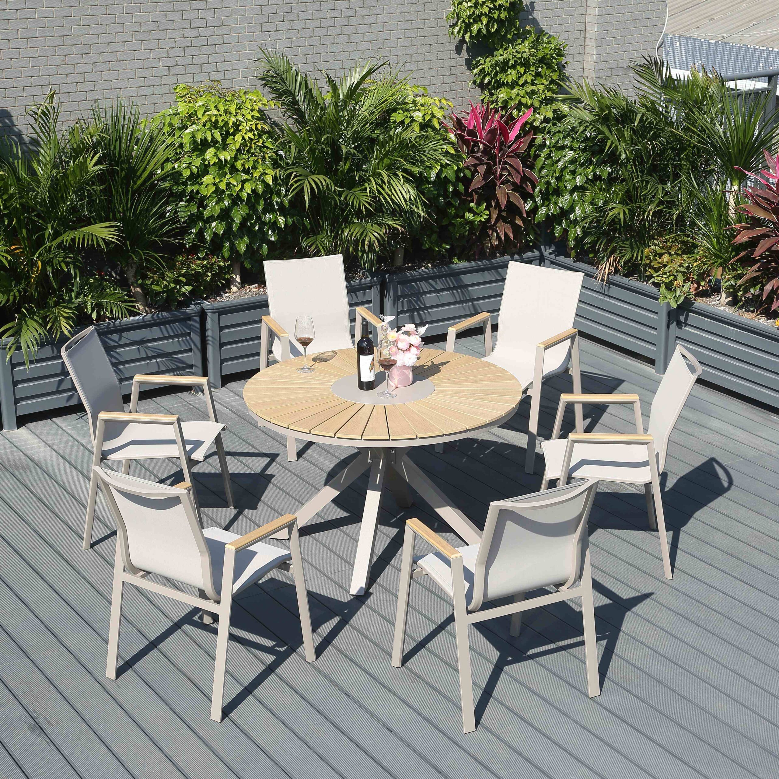 garden furniture patio furniture outdoor furniture outdoor dining set outdoor chairs patio chairs outdoor dining chairs outdoor table and chairs outdoor table garden table and chairs patio dining sets teak wood chair Aluminium Chair Waterproof Furniture Outdoor Dining