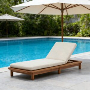 garden furniture patio furniture outdoor furniture outdoor lounge chairs outdoor lounge outdoor chaise lounge pool chairs teak furniture wicker furniture sun lounger pool lounge chairs outdoor bench garden bench outdoor daybed outdoor lounge outdoor chaise lounge Pool Bed beach bed Modern Outdoor Teak Furniture Garden Recliner Pool Lounge Lagos Teak Adjustable Chaise