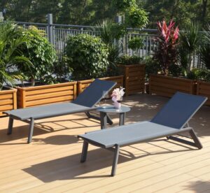 Aluminum Sun Lounger Pool Side Chair Beach Garden Furniture for Courtyard Hotels Villas for Pool Use garden furniture patio furniture outdoor furniture outdoor lounge chairs outdoor lounge outdoor chaise lounge pool chairs teak furniture wicker furniture sun lounger pool lounge chairs outdoor bench garden bench outdoor daybed outdoor lounge outdoor chaise lounge Pool Bed beach bed