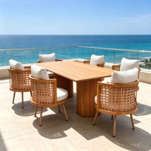 garden furniture patio furniture outdoor furniture outdoor dining set outdoor chairs patio chairs outdoor dining chairs outdoor table and chairs outdoor table garden table and chairs patio dining sets teak wood chair Aluminium Chair Waterproof Furniture Outdoor Dining