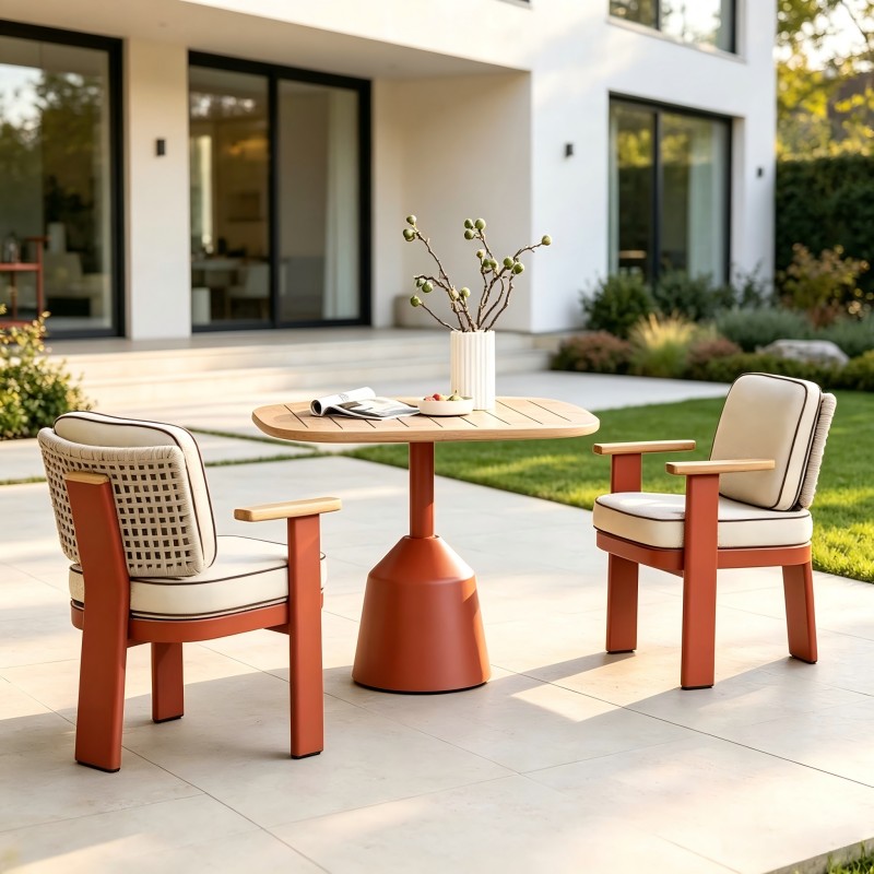 garden furniture patio furniture outdoor furniture outdoor dining set outdoor chairs patio chairs outdoor dining chairs outdoor table and chairs outdoor table garden table and chairs patio dining sets teak wood chair Aluminium Chair Waterproof Furniture Outdoor Dining teak wood dining table set teak wood dining set